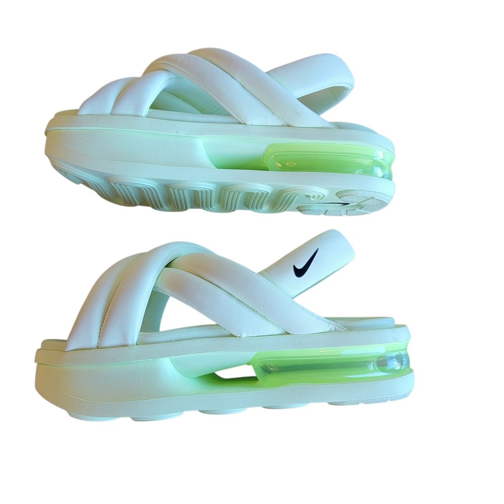 Nike Air Max Cirro Barely Volt Platform Slingback Sandals FJ5929-700 Womens 11